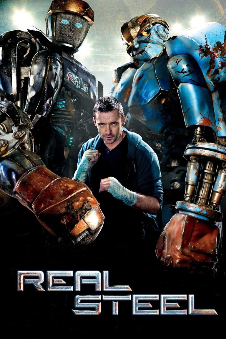 Free HdMovies4u Real Steel (2011) (Hindi + English) Dual Audio Hollywood Movie BluRay HD ESub