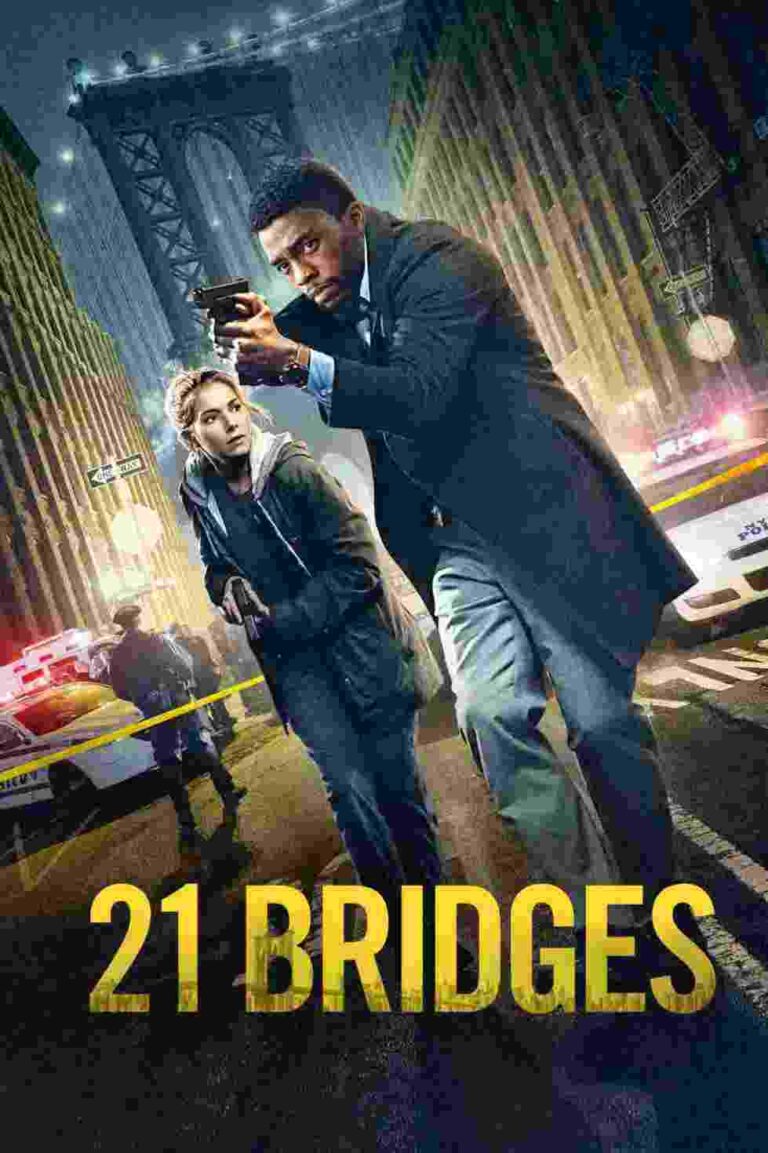 Free Hdhub4u 21 Bridges (2019) (Hindi + English) Dual Audio Hollywood Movie BluRay HD ESub