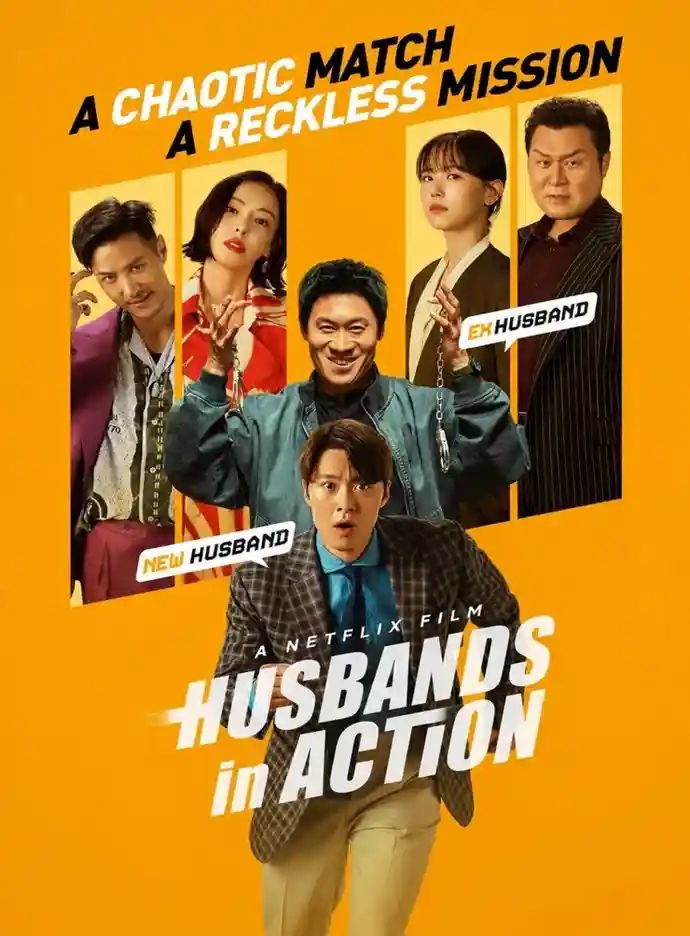 Free Filmyzilla Husbands in Action (2026) (Hindi + English) Dual Audio Hollywood Movie HD ESub